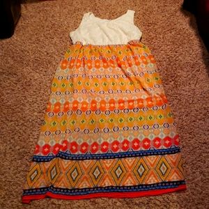 Fun maxi dress size 1
